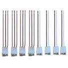 Kit 4 chicotes 1 via e 4 chicotes 2 vias Kit 4 chicotes 1 via e 4 chicotes 2 vias