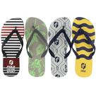 Kit 4 Chinelos Masculino Polo Culture Macio Antiderrapante