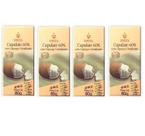 Kit 4 Chocolate Barra Zero Lactose Vegano Cupulate Onveg 80g