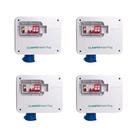 Kit 4 Clamper Mobi Plug - 110v/220v - 8kw - C I 024054