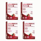 Kit 4 Cobalamax Vitamina B12 Metilcobalamina 9,94mg 60 Comprimido Mastigavel Herbamed