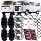Kit 4 Coifas Roda e Câmbio Kombi 1998 a 2013 Albarus