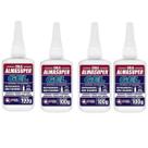 Kit 4 Cola Gel Instantânea Alta Velocidade 100G - Almasuper