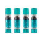 Kit 4 Colas em Bastão 20g Escolar Secagem Rápida - Bazze