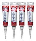 Kit 4 Colas Fixa e Sela Tudo Uso Geral Bisnaga 85g Mastiflex - 54372