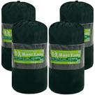 Kit 4 Colchonete Acampamento Camping Solteiro Pesca Retiro Ginástica 190x60cm Verde