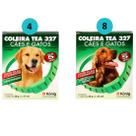 Kit 4 Coleiras TEA Cães 57cm Grande + 8 Coleira TEA Cães 44cm Méd. Konig
