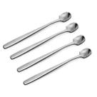 Kit 4 Colheres Para Cafe Mexedor De Inox 15cm