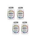 Kit 4 Complexo B B3 B5 B6 B2 B9 B7 B12 4x60 Caps Flora Nativa Kit 4 Complexo B B3 B5 B6 B2 B9 B7 B12 4x60 Caps Flora Nativa