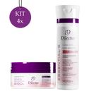 Kit 4 Condicionador Essentialis 300ml + 4 Máscara Essentialis 250g