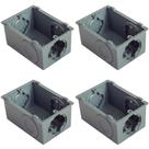 Kit 4 Conduletes de PVC Múltiplo Tipo L Cinza 57250012 Tramontina