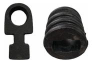 Kit 4 Cone E Baioneta P/ Cadeado Porta De Aço Peça Reparo