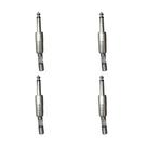 Kit 4 Conectores P10 Macho Linha PLG P10 NINJA - SANTO ANGELO