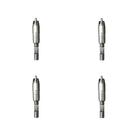 Kit 4 Conectores RCA Macho PLG A/V RCA NINJA - SANTO ANGELO