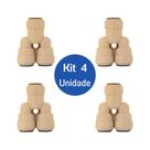 Kit 4 Conexão Engate Rápido Padrão Dmfit Y 2 Vias 3/8 X 3/8 Kit 4 Conexão Engate Rápido Padrão Dmfit Y 2 Vias 3/8 X 3/8