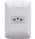 Kit 4 Conj 4x2 Tomada 2P+T Tramontina Aria 20A 250V Branco