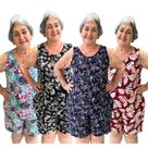 Kit 4 Conjunto Plus Size Feminino Senhora Liganete - Felicity