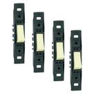 Kit 4 Conjunto Sem Placa 1 Interruptor Simples Silentoque Vertical