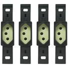 Kit 4 Conjunto Tomada 2p+t 10a 250v Sem Placa Pial Legrand