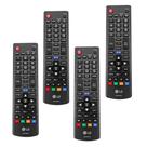 Kit 4 Controles Remotos LG Smart TV 3D AKB75055701
