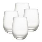 Kit 4 Copo Aruba 465ml - J306 / Copo Canelado Lehavi Syrah 340mL - V1118.C05