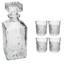 Kit 4 Copo para Whisky Drink 345ml + Jarra Licoreira 900ml