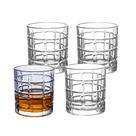 Kit 4 Copos Baixo De Whisky Caipirinha Vidro Luxo Bebidas Transparente
