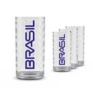 Kit 4 copos brasil variados 400ml
