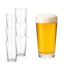 Kit 4 Copos de Cerveja/Chopp/Suco 350ml Bebidas Bar Restaurante Caldereta Vidro LotusGlass
