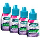 Kit 4 Corega Em Pó 22g Fixador Dentaduras Preço Economico