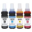 Kit 4 Cores Tinta Masterprint Compatível 664 673