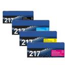Kit 4 Cores Toners Tn217 Ciano Magenta Amarelo Preto ORIGINAL Kit 4 Cores Toners Tn217 Ciano Magenta Amarelo Preto ORIGINAL