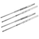 Kit 4 Corrediças Telescópica Reforçada 50cm 45kg Trilho