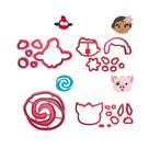 Kit 4 Cortadores Moana Logo Porco Hey Hey Kit 4 Cortadores Moana Logo Porco Hey Hey