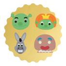 Kit 4 Cortadores Modular Cabeça Personagens Shrek