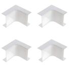 Kit 4 Cotovelo Interno 50x20 Mata junta Branco Pial 29903X