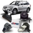 Kit 4 coxim motor cambio lifan x60 1.8 manual 2013 a 2019