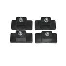 Kit 4 Coxins Amortecedores De Borracha Para Condensadora Ar Condicionado