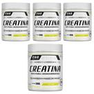 Kit 4 Creatina 100%Pura Monohidratada Sem Sabor 4x300g FNB Sports Nutrition