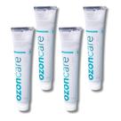 Kit 4 Creme Dental Ozonizado Ozoncare 90g Sem Flúor