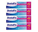 kit 4 Creme Fixador DentalFix Sem Sabor 68g - Hertz