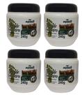 Kit 4 Creme Hidratante Pés e Mãos C Argan e Sebo de Carneiro