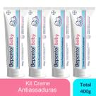 Kit 4 Creme Pomada de Assadura VitB5 100g Cada Bepantol Baby