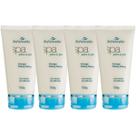 Kit 4 Cremes Hidratante e Esfoliante Gomage Peeling Pedicure