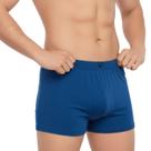 Kit 4 Cueca Box Masculino Confortável Algodão Respirável Empório da Roupa