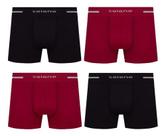 Kit 4 Cueca Boxer Box Microfibra Selene Masculina Original