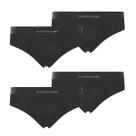 Kit 4 Cueca Selene Masculina Slip sem costura Microfibra