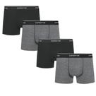 Kit 4 Cuecas Adulto Boxer Selene Box Algodão Cotton Masculina