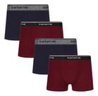 Kit 4 Cuecas Boxer Infantil Criança Box Algodão Selene Kit 4 Cuecas Boxer Infantil Criança Box Algodão Selene