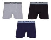 Kit 4 cuecas boxer lupo algodão cotton confort lupo 784